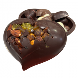 Cœur de chocolat noir- 250g