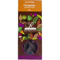enrobés orangettes choco noir