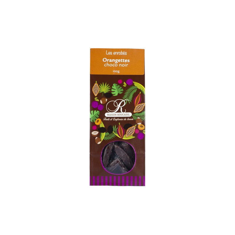 enrobés orangettes choco noir