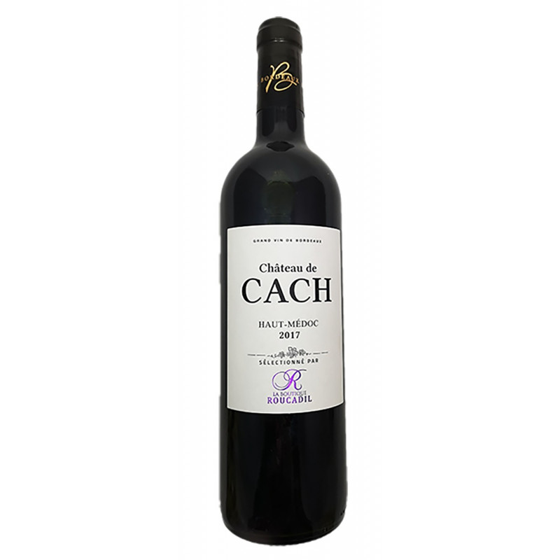 Vin rouge - Château de Cach - Haut-Médoc 2017