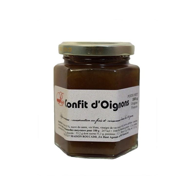 Confit d'oignon Roucadil 220g Confit d'oignon Roucadil 220g