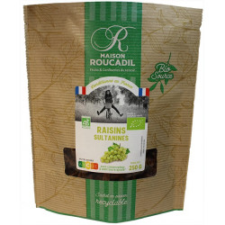 Raisins sultanines BIO - sachet 250g