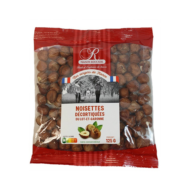 Noisettes de France décortiquées 125g Noisettes de France décortiquées 125g