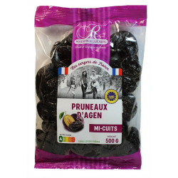 Lot 5x Pruneaux d'Agen 33/44 - IGP - Sachet 500g