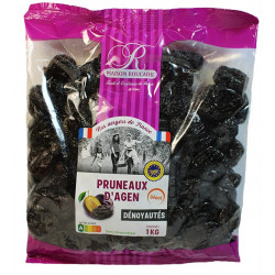 Pruneaux d'Agen dénoyautés calibre géant 1kg