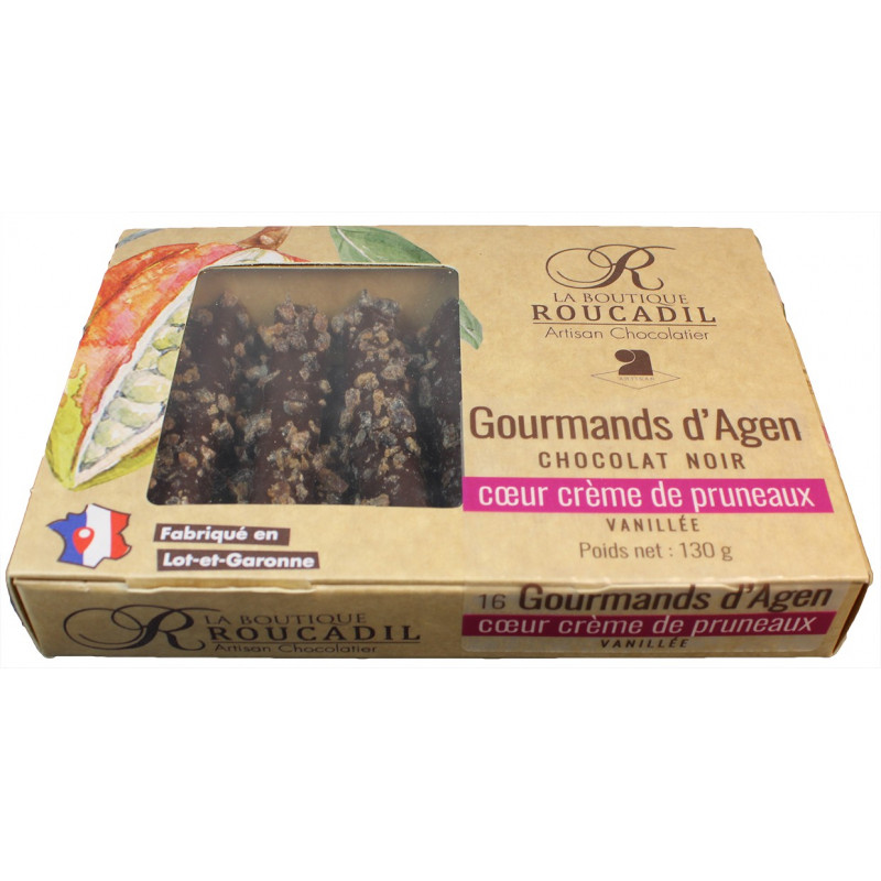 Gourmands d'Agen - Vanillé - 130g